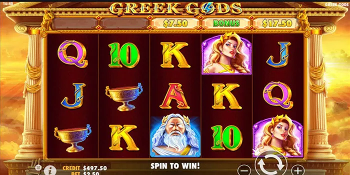 Fitur Bermain Dan Bonus Greek Gods